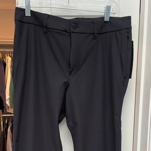 NWT Lululemon Relaxed Commission Pants - Black, 34 length, 32 waist